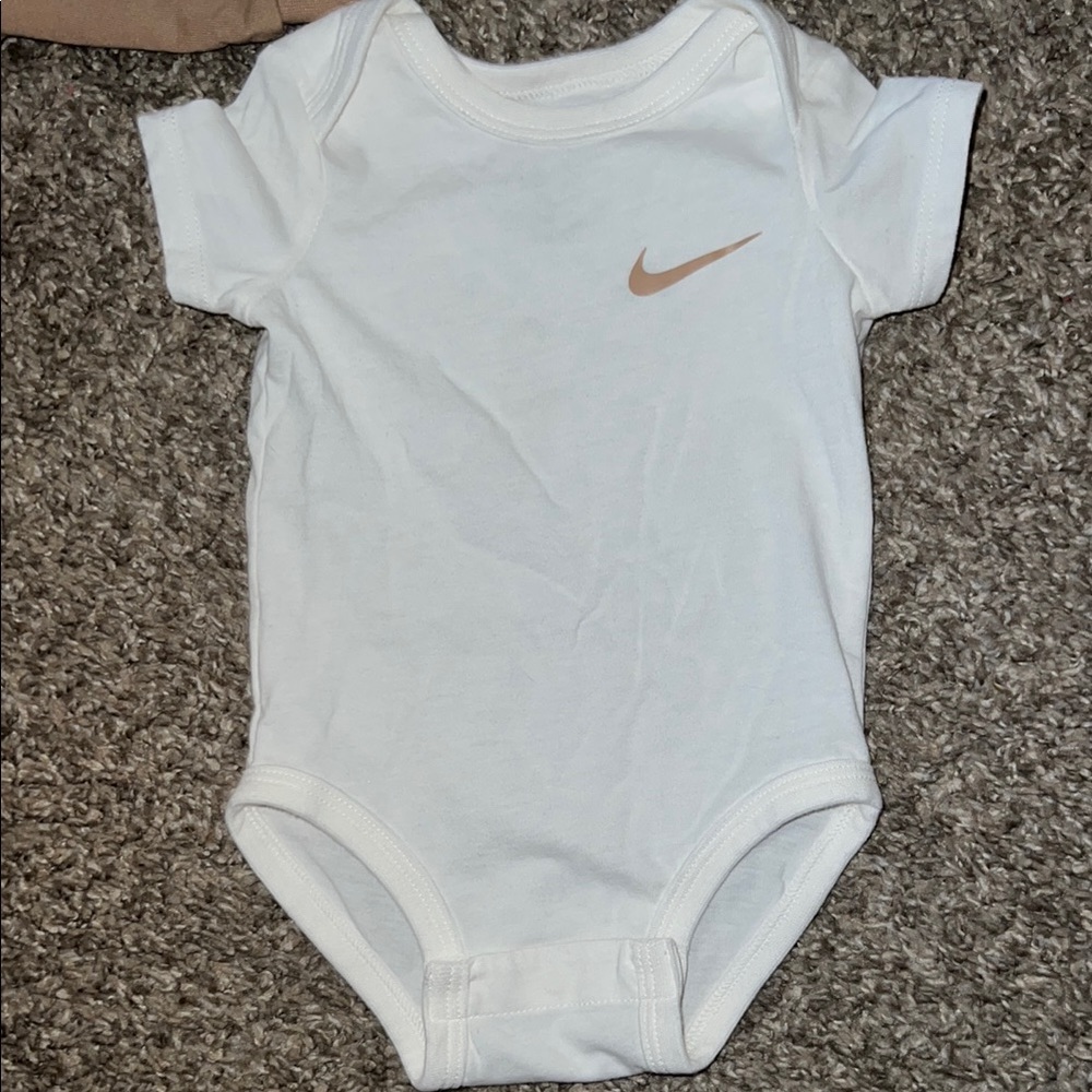 Tan Baby Tracksuit with Onesie - Picture 3 of 3